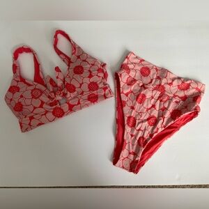 Aerie Vibrant Pink Bikini Bottom